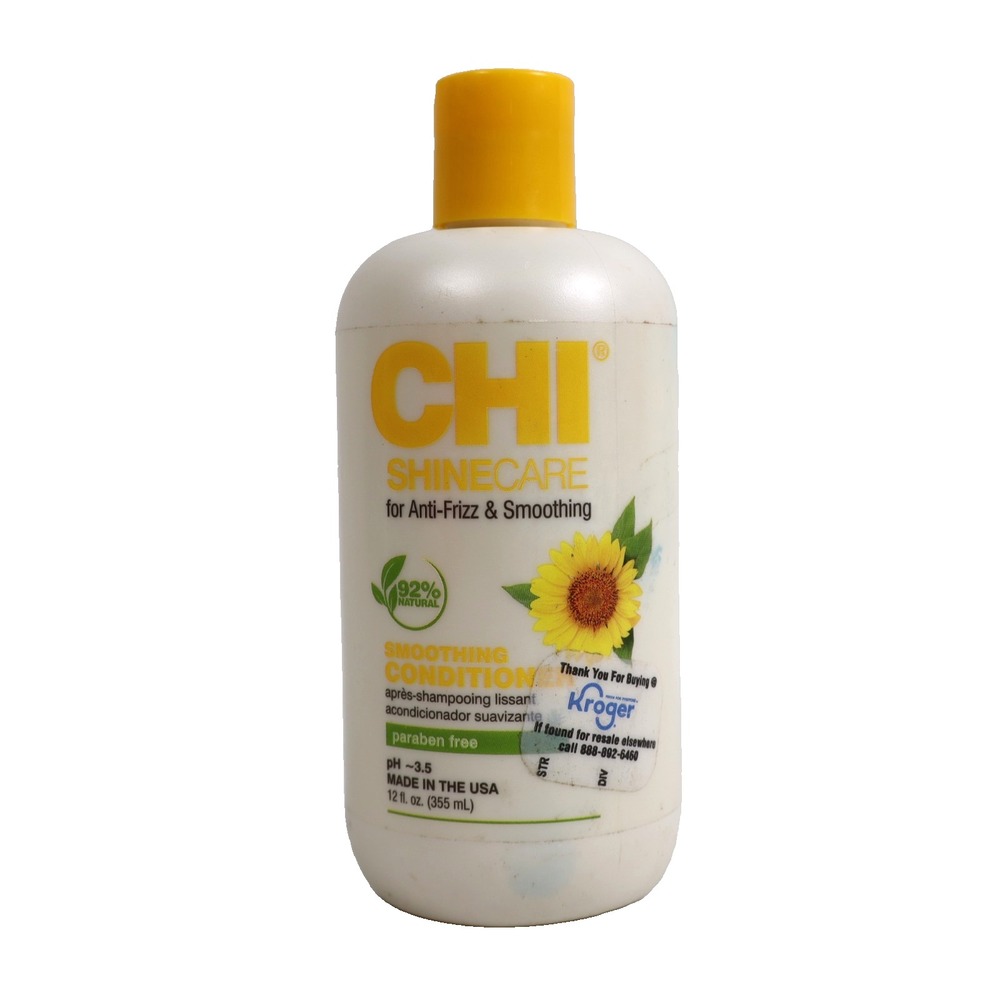 CHI ShineCare Smoothing Conditioner, Transforms Dull Hair Add Instant Shine 12oz